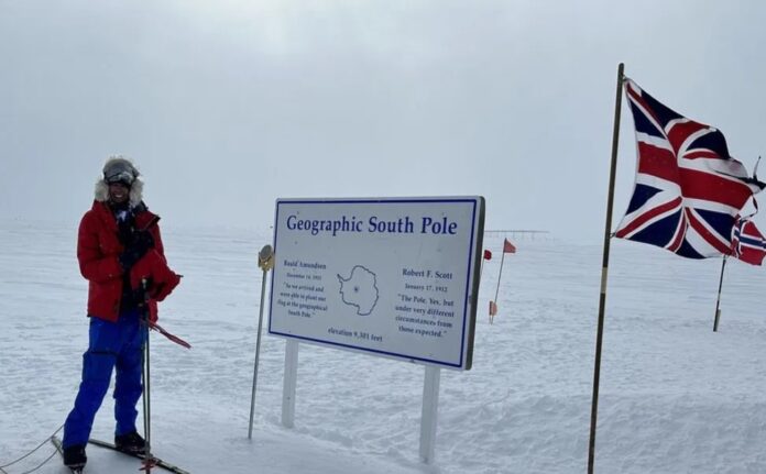 south pole