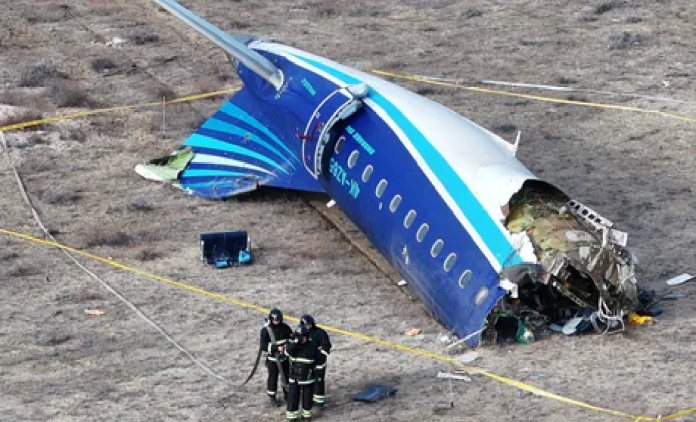 flight Azerbaijani President Ilham Aliyev said on Sunday that a passenger plane that crashed last week, killing 38 people, had been damaged by shooting from the ground in Russia, and he said some in Russia had lied about the cause of the disaster. President Vladimir Putin on Saturday apologised to Aliyev for Wednesday's